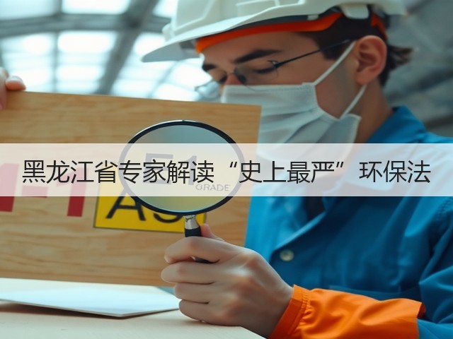 黑龙江省专家解读“史上最严”环保法(图3) 黑龙江省专家解读“史上最严”环保法(图3)