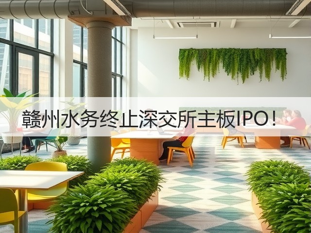 赣州水务终止深交所主板IPO!(图3) 赣州水务终止深交所主板IPO!(图3)