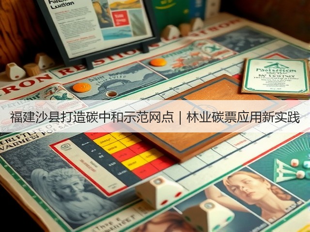 福建沙县打造碳中和示范网点|林业碳票应用新实践(图1) 福建沙县打造碳中和示范网点|林业碳票应用新实践(图1)