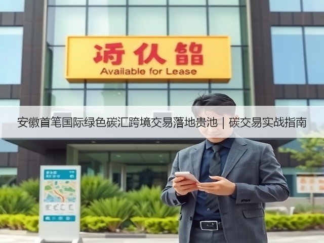 安徽首笔国际绿色碳汇跨境交易落地贵池|碳交易实战指南(图2) 安徽首笔国际绿色碳汇跨境交易落地贵池|碳交易实战指南(图2)
