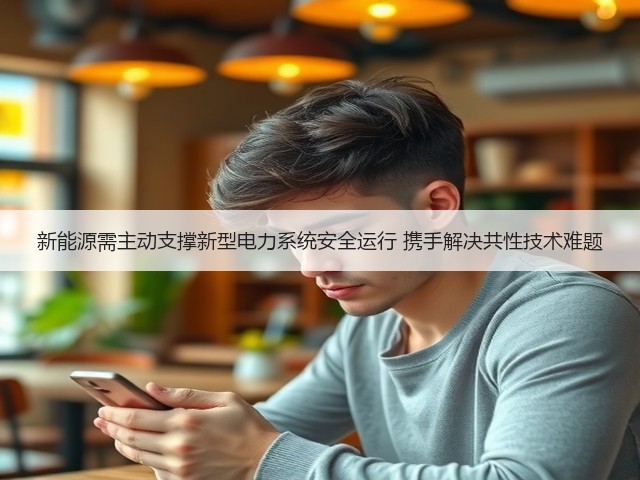 新能源需主动支撑新型电力系统安全运行 携手解决共性技术难题(图1) 新能源需主动支撑新型电力系统安全运行 携手解决共性技术难题(图1)