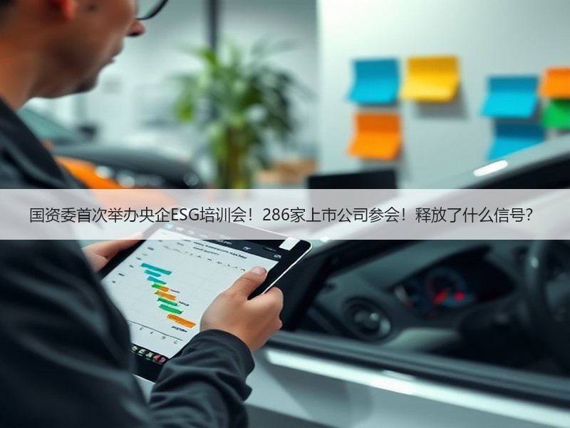 国资委首次举办央企ESG培训会！286家上市公司参会！释放了什么信号？