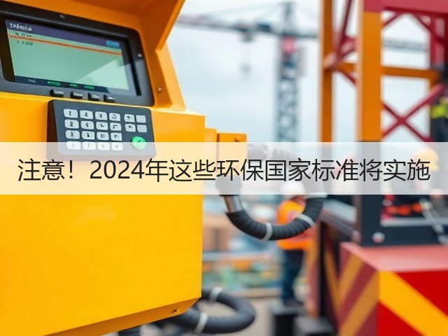 注意!2024年这些环保国家标准将实施(图2) 注意!2024年这些环保国家标准将实施(图2)