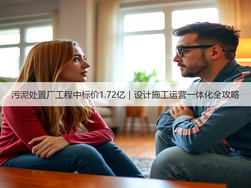 污泥处置厂工程中标价1.72亿|设计施工运营一体化全攻略 污泥处置厂工程中标价1.72亿|设计施工运营一体化全攻略