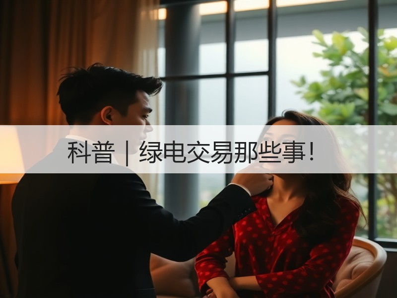 科普｜绿电交易那些事！