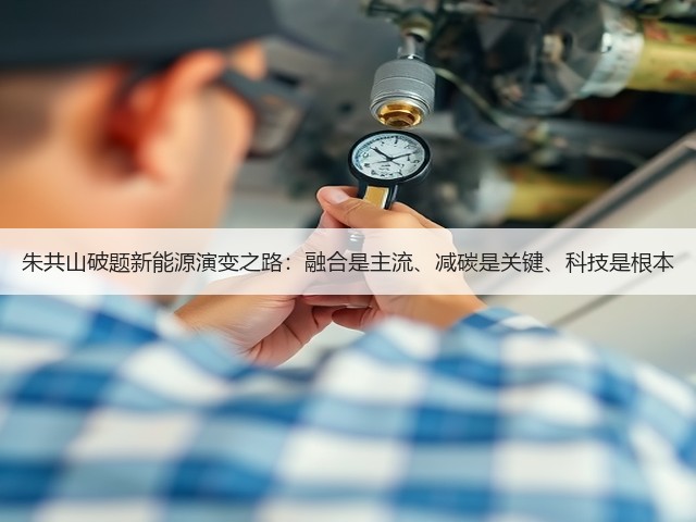 朱共山破题新能源演变之路：融合是主流、减碳是关键、科技是根本(图2)