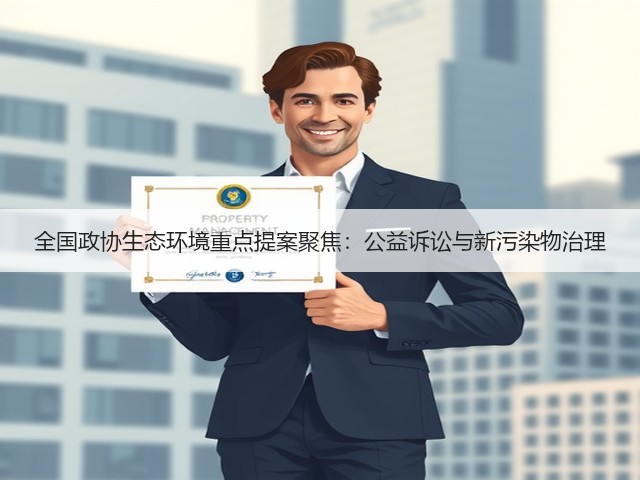 全国政协生态环境重点提案聚焦:公益诉讼与新污染物治理(图2) 全国政协生态环境重点提案聚焦:公益诉讼与新污染物治理(图2)