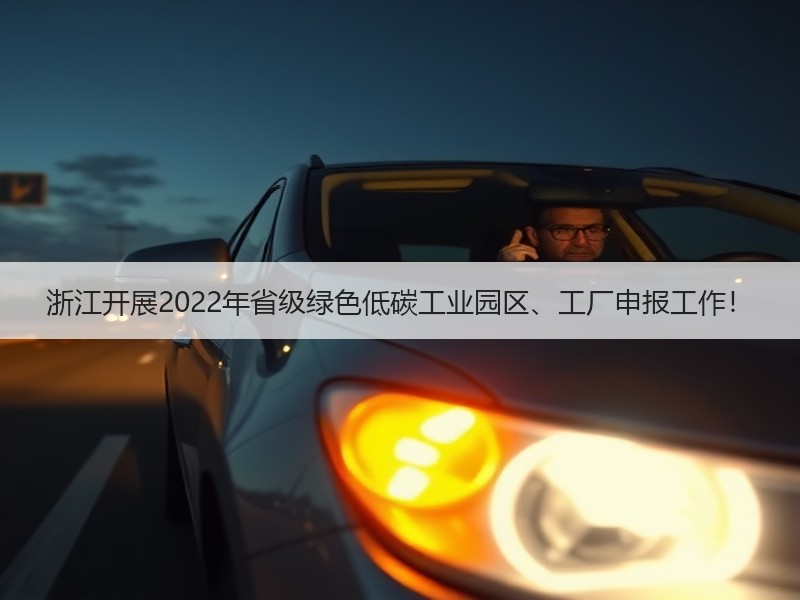 浙江开展2022年省级绿色低碳工业园区、工厂申报工作！