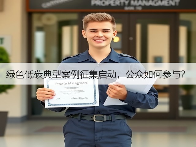 绿色低碳典型案例征集启动,公众如何参与?(图2) 绿色低碳典型案例征集启动,公众如何参与?(图2)