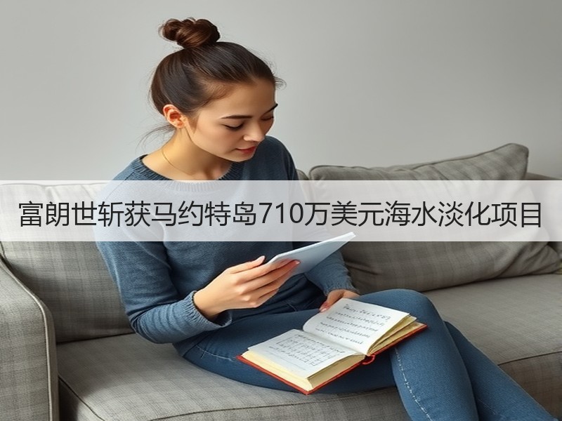 富朗世斩获马约特岛710万美元海水淡化项目 富朗世斩获马约特岛710万美元海水淡化项目