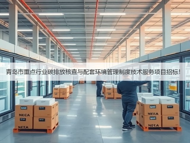 青岛市重点行业碳排放核查与配套环境管理制度技术服务项目招标!(图1) 青岛市重点行业碳排放核查与配套环境管理制度技术服务项目招标!(图1)