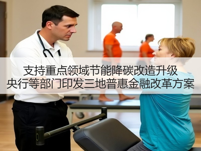 支持重点领域节能降碳改造升级 央行等部门印发三地普惠金融改革方案
