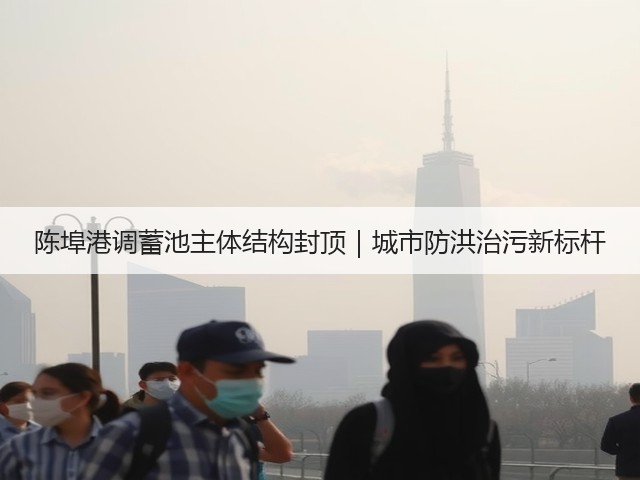 陈埠港调蓄池主体结构封顶|城市防洪治污新标杆(图3) 陈埠港调蓄池主体结构封顶|城市防洪治污新标杆(图3)