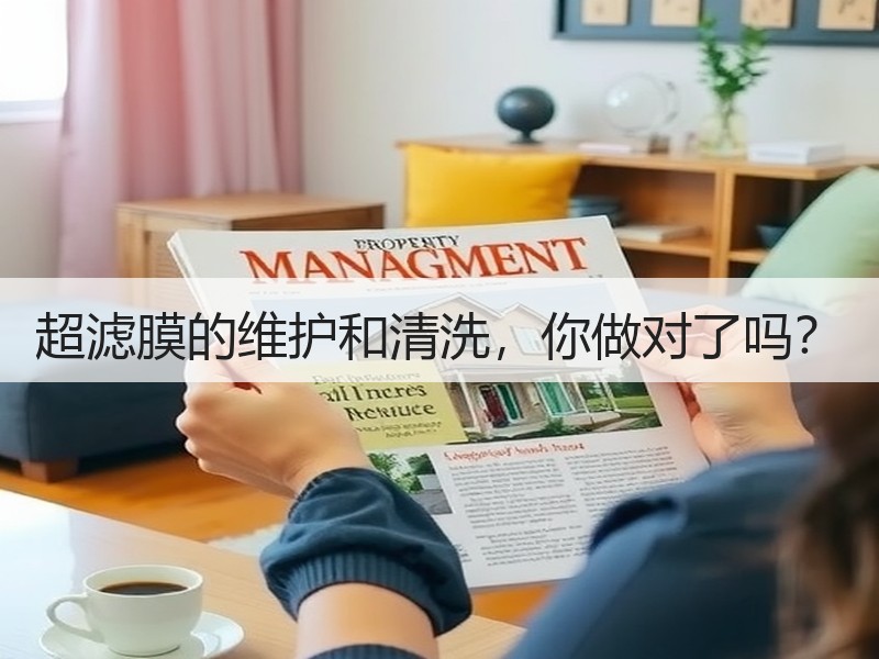 超滤膜的维护和清洗，你做对了吗？