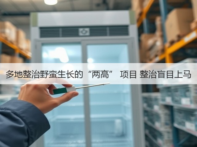 多地整治野蛮生长的“两高” 项目 整治盲目上马(图1) 多地整治野蛮生长的“两高” 项目 整治盲目上马(图1)