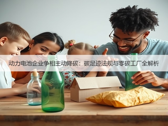 动力电池企业争相主动降碳:碳足迹法规与零碳工厂全解析(图3) 动力电池企业争相主动降碳:碳足迹法规与零碳工厂全解析(图3)
