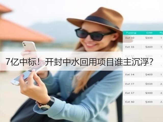 7亿中标!开封中水回用项目谁主沉浮?(图3) 7亿中标!开封中水回用项目谁主沉浮?(图3)