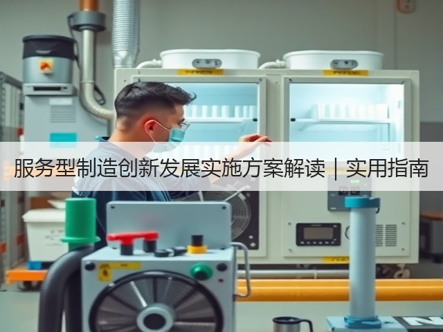 服务型制造创新发展实施方案解读|实用指南(图3) 服务型制造创新发展实施方案解读|实用指南(图3)