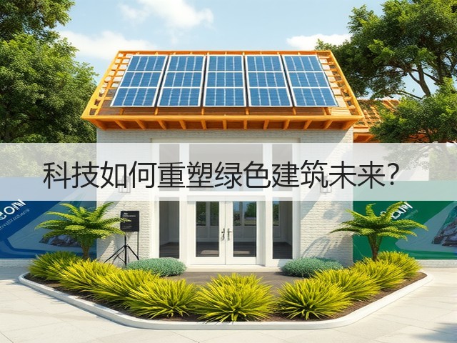 科技如何重塑绿色建筑未来?(图2) 科技如何重塑绿色建筑未来?(图2)