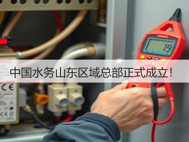 中国水务山东区域总部正式成立！