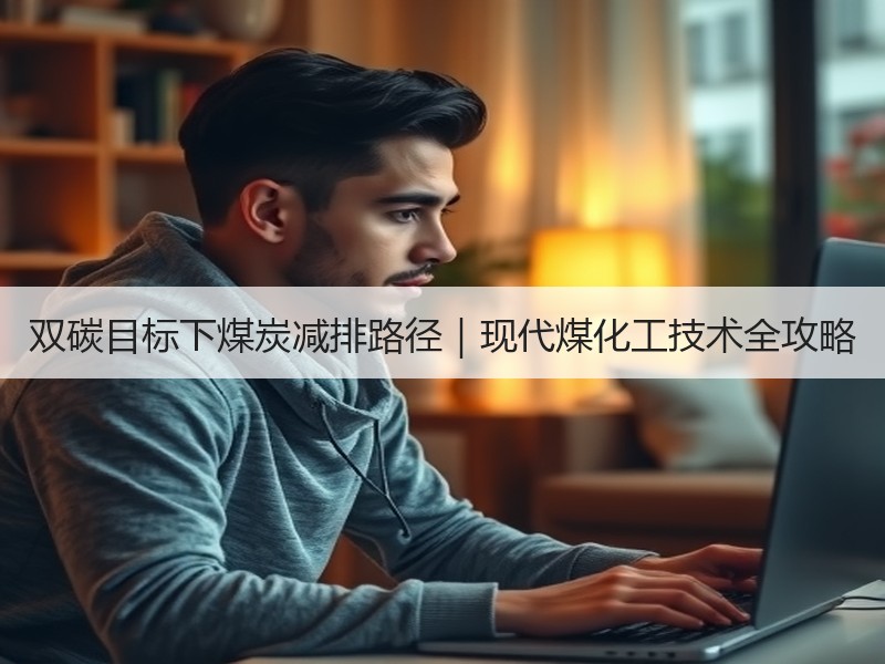 双碳目标下煤炭减排路径|现代煤化工技术全攻略 双碳目标下煤炭减排路径|现代煤化工技术全攻略