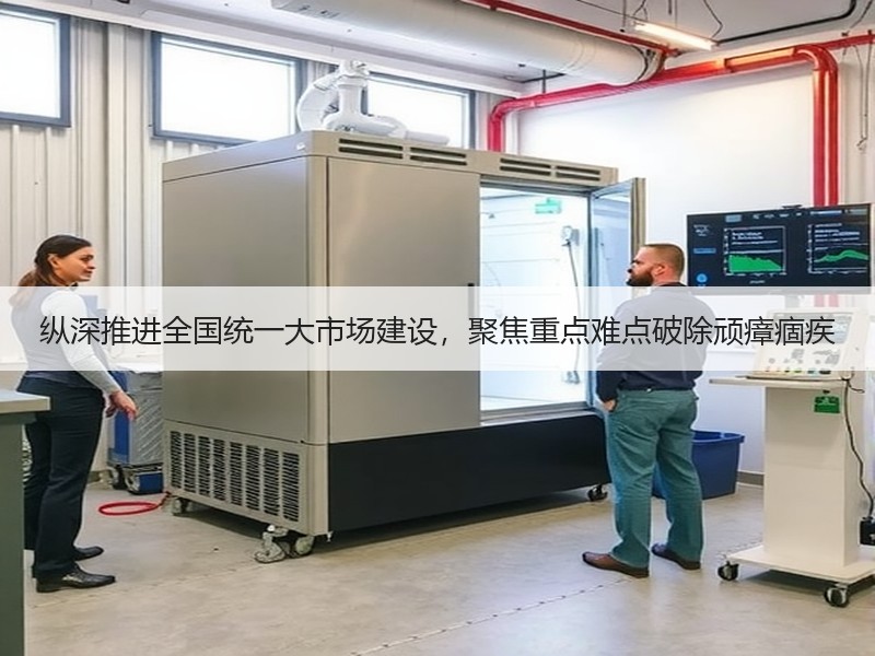 纵深推进全国统一大市场建设，聚焦重点难点破除顽瘴痼疾
