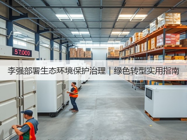 李强部署生态环境保护治理|绿色转型实用指南(图1) 李强部署生态环境保护治理|绿色转型实用指南(图1)