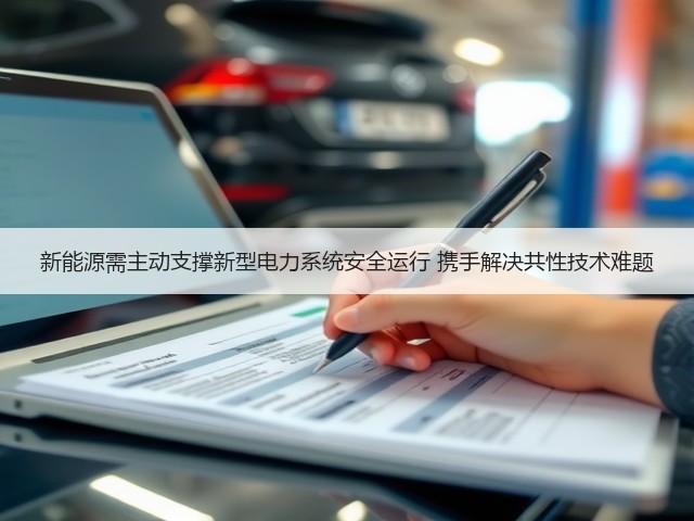 新能源需主动支撑新型电力系统安全运行 携手解决共性技术难题(图1) 新能源需主动支撑新型电力系统安全运行 携手解决共性技术难题(图1)