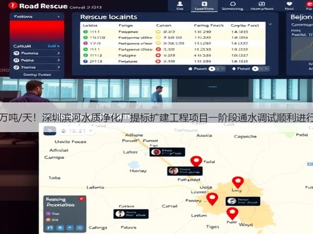 50万吨/天!深圳滨河水质净化厂提标扩建工程项目一阶段通水调试顺利进行!(图1) 50万吨/天!深圳滨河水质净化厂提标扩建工程项目一阶段通水调试顺利进行!(图1)