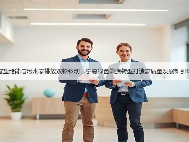 熔盐储能与污水零排放双轮驱动，宁夏绿色能源转型打造高质量发展新引擎(图2)