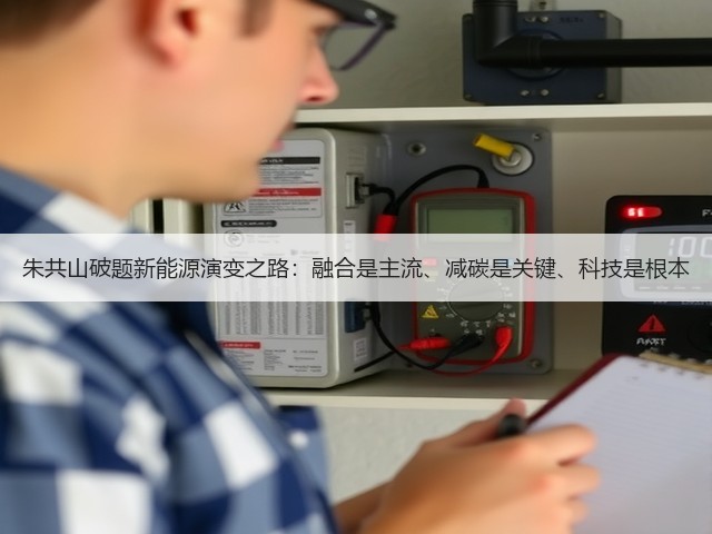 朱共山破题新能源演变之路:融合是主流、减碳是关键、科技是根本(图3) 朱共山破题新能源演变之路:融合是主流、减碳是关键、科技是根本(图3)