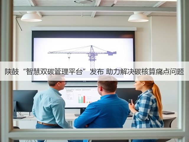 陕鼓“智慧双碳管理平台”发布 助力解决碳核算痛点问题(图3)