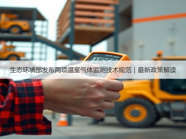 生态环境部发布两项温室气体监测技术规范|最新政策解读(图1) 生态环境部发布两项温室气体监测技术规范|最新政策解读(图1)