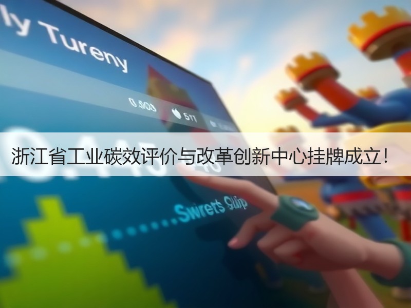 浙江省工业碳效评价与改革创新中心挂牌成立! 浙江省工业碳效评价与改革创新中心挂牌成立!