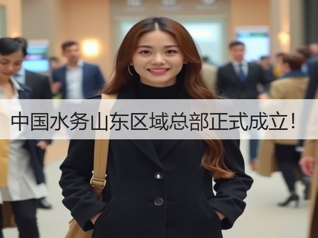 中国水务山东区域总部正式成立！(图1)