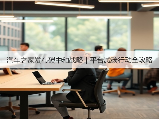 汽车之家发布碳中和战略|平台减碳行动全攻略(图1) 汽车之家发布碳中和战略|平台减碳行动全攻略(图1)