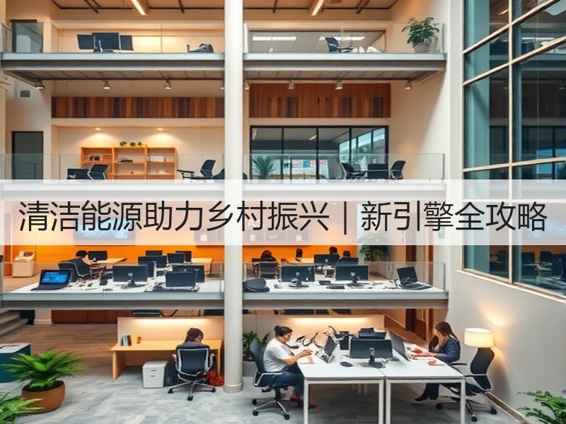 清洁能源助力乡村振兴｜新引擎全攻略
