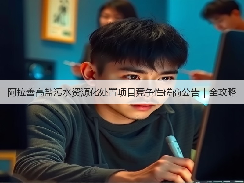 阿拉善高盐污水资源化处置项目竞争性磋商公告|全攻略 阿拉善高盐污水资源化处置项目竞争性磋商公告|全攻略