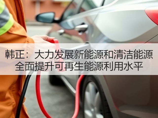 韩正:大力发展新能源和清洁能源 全面提升可再生能源利用水平(图3) 韩正:大力发展新能源和清洁能源 全面提升可再生能源利用水平(图3)