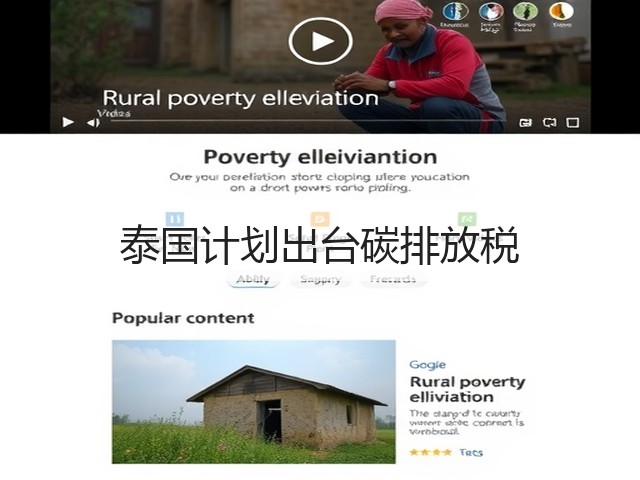 泰国计划出台碳排放税(图1) 泰国计划出台碳排放税(图1)