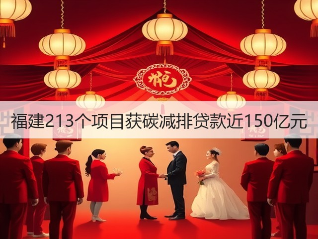 福建213个项目获碳减排贷款近150亿元(图3)