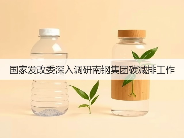 国家发改委深入调研南钢集团碳减排工作(图1) 国家发改委深入调研南钢集团碳减排工作(图1)