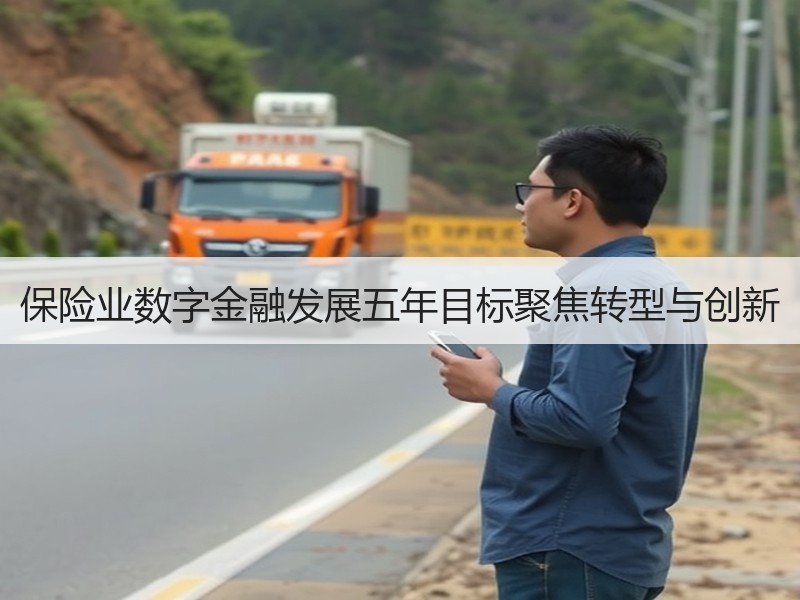 保险业数字金融发展五年目标聚焦转型与创新