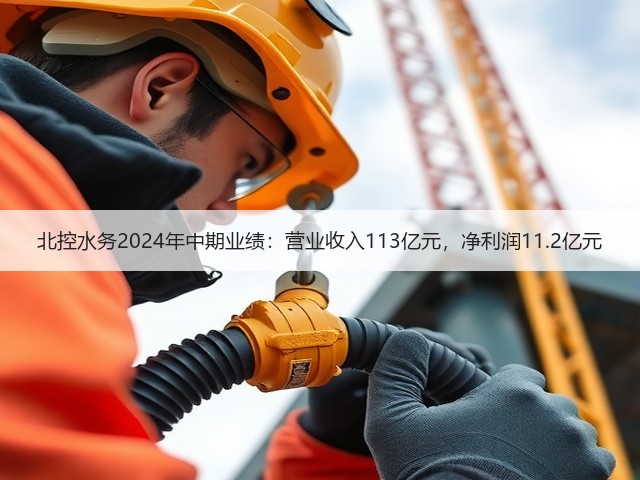 北控水务2024年中期业绩:营业收入113亿元,净利润11.2亿元(图2) 北控水务2024年中期业绩:营业收入113亿元,净利润11.2亿元(图2)