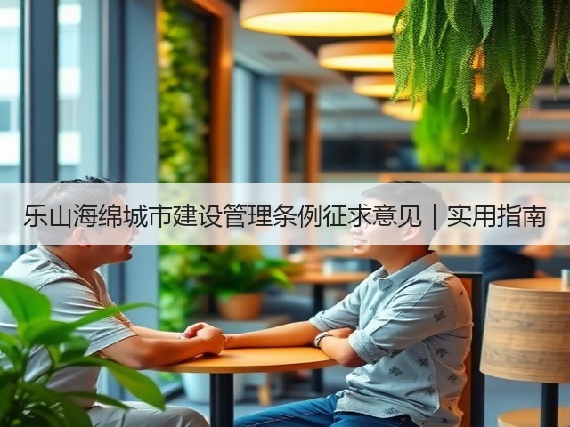 乐山海绵城市建设管理条例征求意见|实用指南(图3) 乐山海绵城市建设管理条例征求意见|实用指南(图3)
