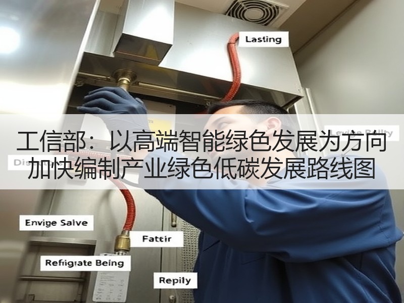 工信部：以高端智能绿色发展为方向 加快编制产业绿色低碳发展路线图