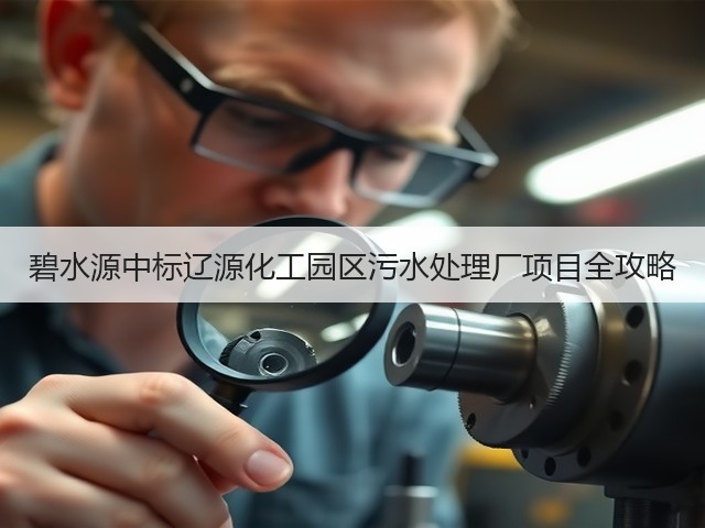 碧水源中标辽源化工园区污水处理厂项目全攻略(图3)