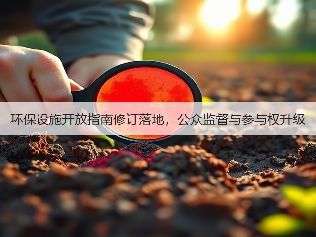 环保设施开放指南修订落地,公众监督与参与权升级(图3) 环保设施开放指南修订落地,公众监督与参与权升级(图3)