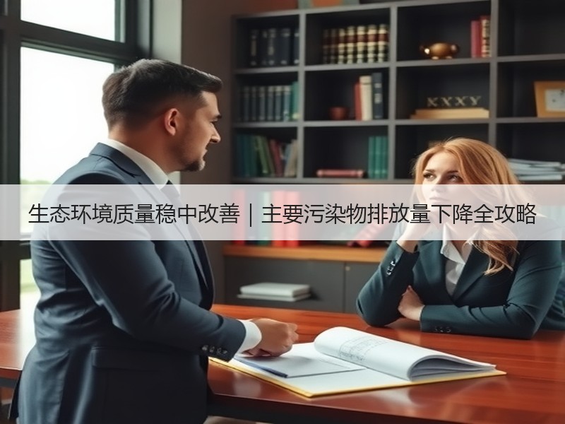 生态环境质量稳中改善|主要污染物排放量下降全攻略 生态环境质量稳中改善|主要污染物排放量下降全攻略