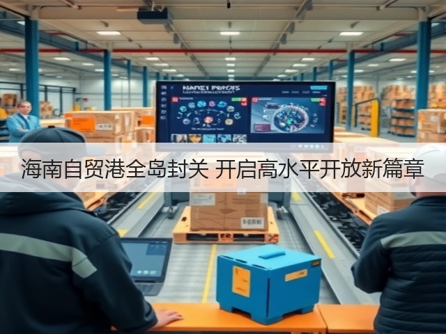 海南自贸港全岛封关 开启高水平开放新篇章(图1)